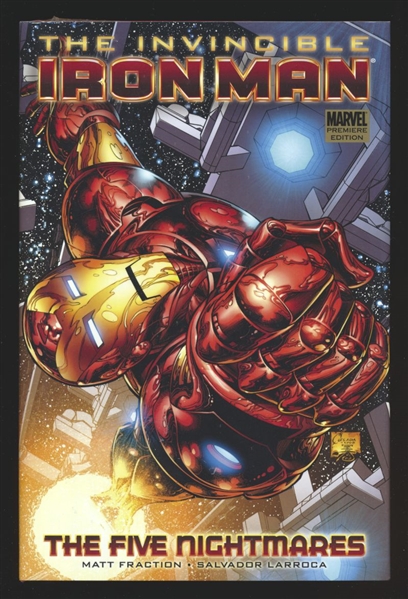 Invincible Iron Man V1: The Five Nightmares HC NM 2008 Marvel NEW SEALED