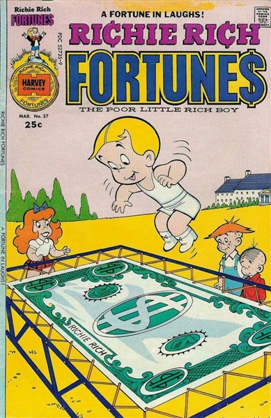 Richie Rich Fortunes #27 G 1976 Harvey Comic Book