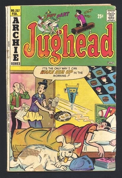 Jughead #237 G 1975 Archie Comic Book