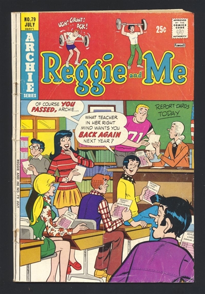 Reggie and Me #79 G 1975 Archie Comic Book