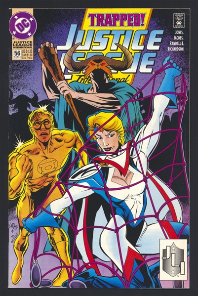 Justice League International #56 VF 1993 DC Comic Book