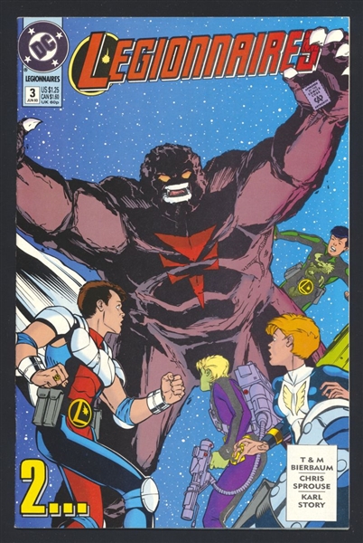 Legionnaires #3 NM 1993 DC Chris Sprouse Comic Book
