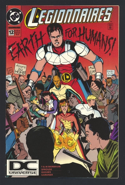 Legionnaires #12 FN 1994 DC DCU DC Universe Logo Variant Comic Book
