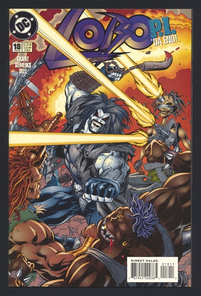 Lobo #18 NM 1995 DC Lobo, P.I. p5 Comic Book