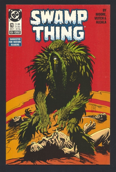 Swamp Thing (V2) #63 NM 1987 DC Alan Moore Comic Book
