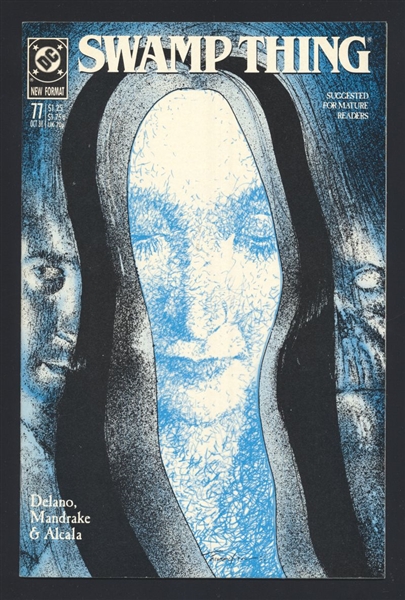 Swamp Thing (V2) #77 NM 1988 DC Dave McKean Cover Comic Book