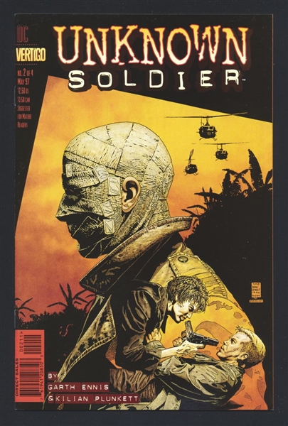 Unknown Soldier (V3) #2 VF 1997 DC (Vertigo) Garth Ennis Comic Book