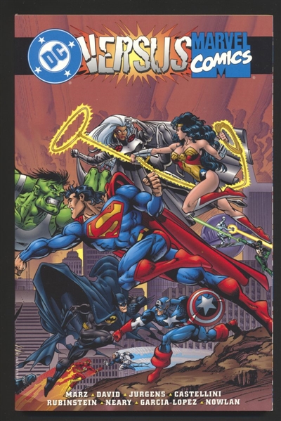 Marvel Versus DC/DC Versus Marvel V1 TPB VF 1996 Marvel Comic Book