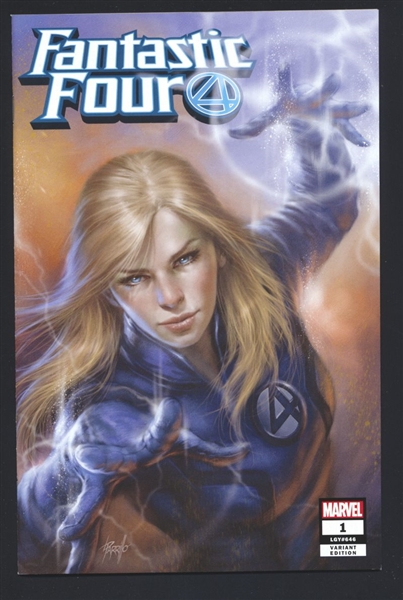Fantastic Four (6th Series) #1 NM 2018 Marvel Lucio Parrillo Variant Comic Book