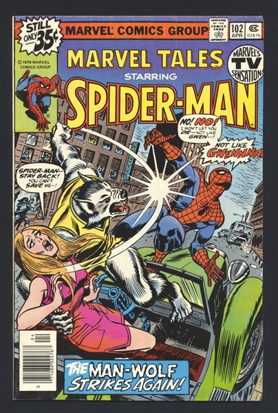 Marvel Tales (V2) #102 FN 1979 Marvel Amazing Spider-Man #125 Comic Book