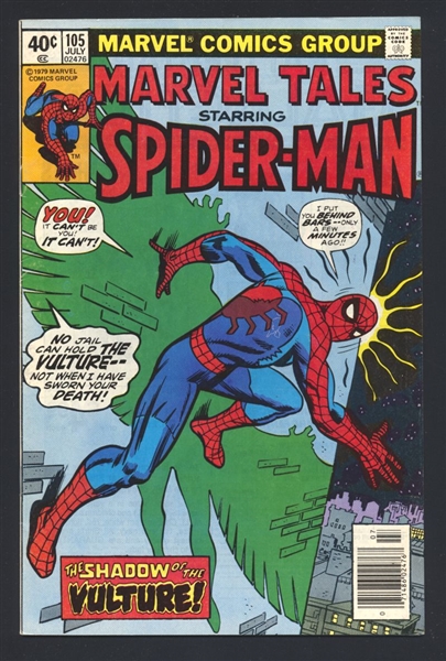 Marvel Tales (V2) 105 Newsstand 1979 Marvel NEWSSTAND Comic Book