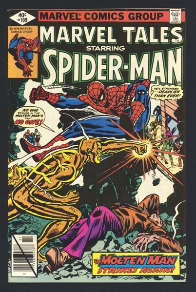 Marvel Tales (V2) #109 VF 1979 Marvel Amazing Spider-Man #132 Comic Book