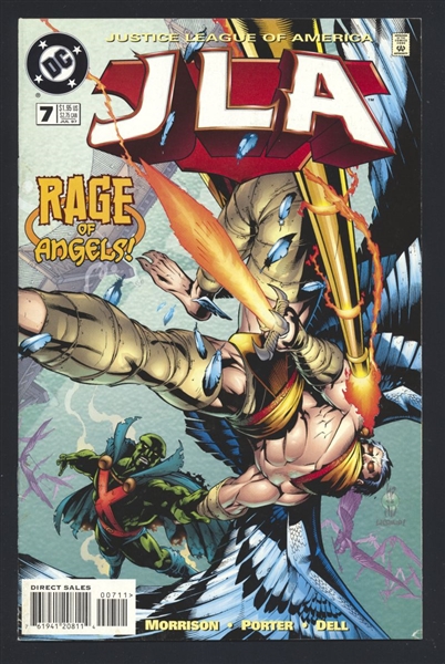 JLA #7 VG 1997 DC Grant Morrison Comic Book