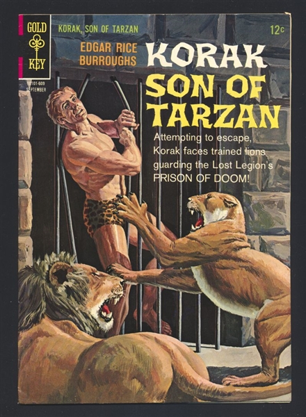 Korak, Son of Tarzan #14 VG 1966 Gold Key Comic Book