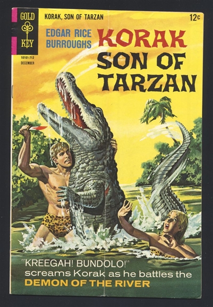 Korak, Son of Tarzan #17 VG 1967 Gold Key Comic Book