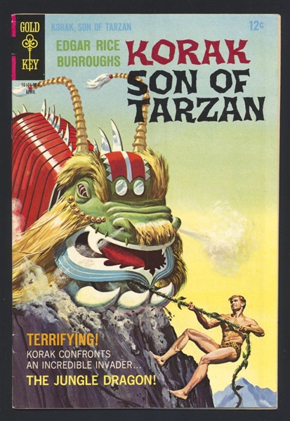 Korak, Son of Tarzan #22 VG 1968 Gold Key Comic Book
