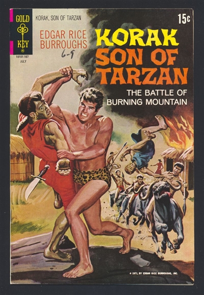Korak, Son of Tarzan #42 VF 1971 Gold Key Comic Book