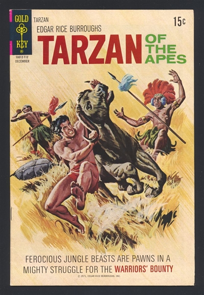 Tarzan #205 VF/NM 1971 Gold Key Comic Book