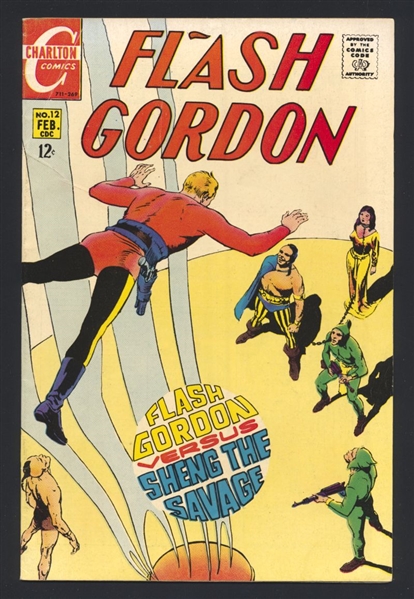 Flash Gordon #12 FN 1969 Charlton 1st Charlton Issue Comic Book