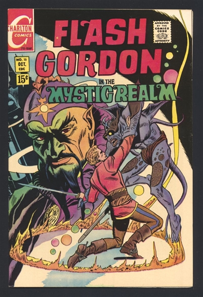 Flash Gordon #16 FVF 1969 Charlton Comic Book