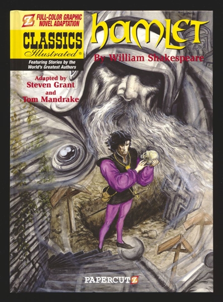 Classics Illustrated V5: Hamlet HC NM 2009 Papercutz Comic Book
