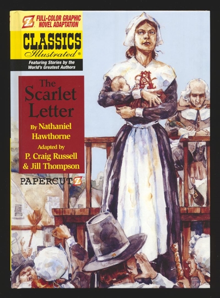 Classics Illustrated V6: The Scarlet Letter HC NM 2009 Papercutz Comic Book