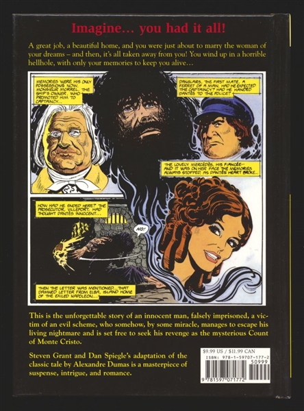 Classics Illustrated V8: The Count Of Monte Cristo HC NM 2010 Papercutz