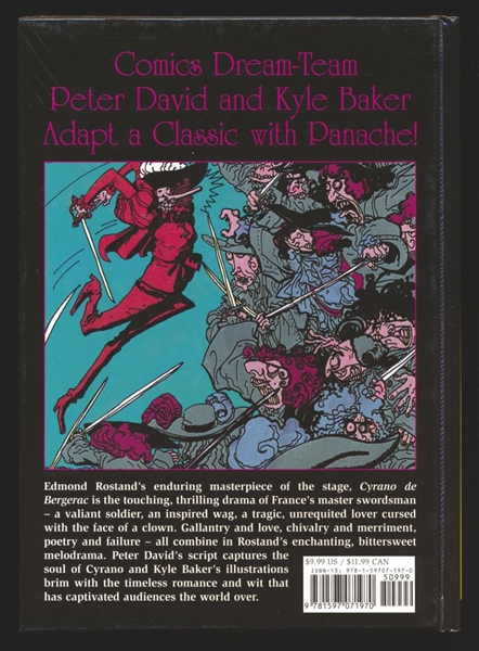 Classics Illustrated V10: Cyrano de Bergerac HC NM 2010 Papercutz Comic Book