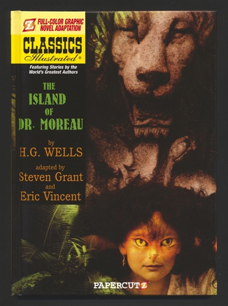 Classics Illustrated V12: The Island of Dr. Moreau HC NM 2011 Papercutz