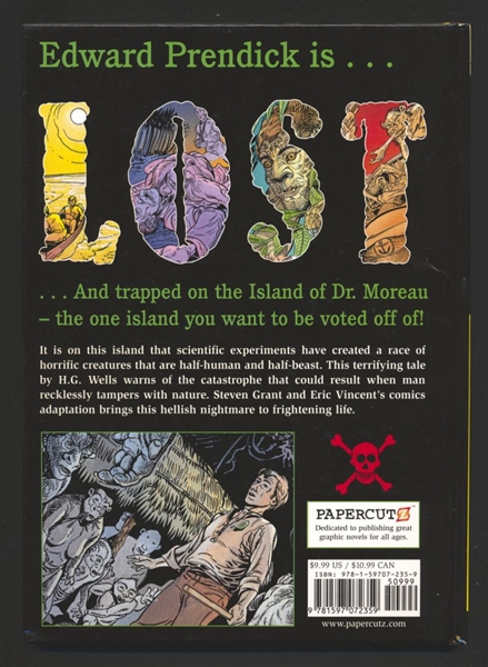 Classics Illustrated V12: The Island of Dr. Moreau HC NM 2011 Papercutz