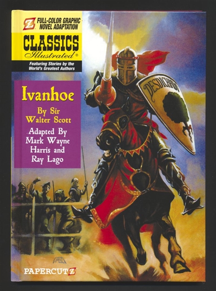 Classics Illustrated V13: Ivanhoe HC NM 2011 Papercutz Comic Book