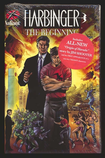 Harbinger V1: The Beginning Deluxe HC NM 1992 Valiant The Beginning NEW SEALED