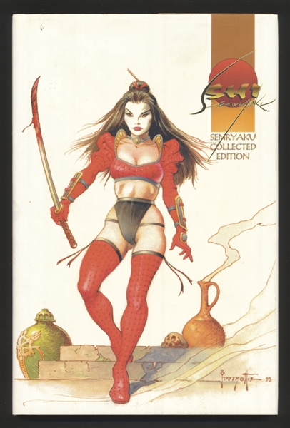 Shi: Senryaku HC VF  Crusade Frazetta Cover Comic Book