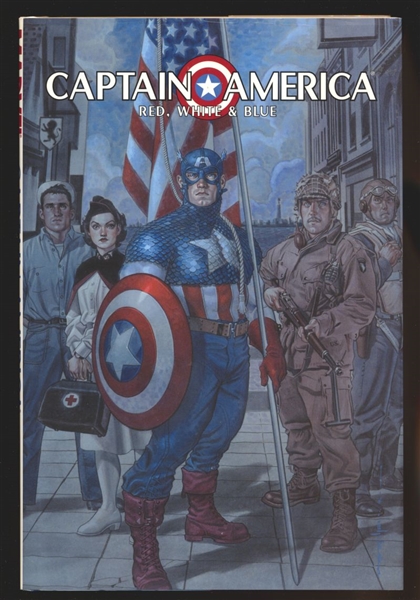 Captain America: Red, White & Blue HC VF 2002 Marvel Comic Book