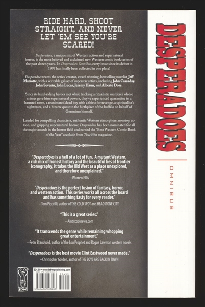 Desperadoes Omnibus SC NM 2009 IDW John Cassaday Jeff Mariotte Comic Book