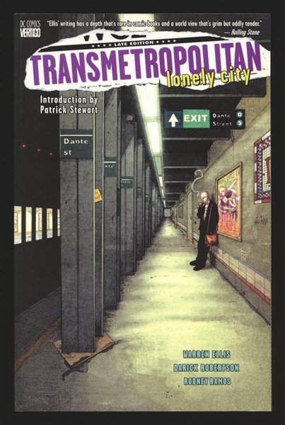 Transmetropolitan V5: Lonely City TPB NM 2001 DC (Vertigo) Warren Ellis