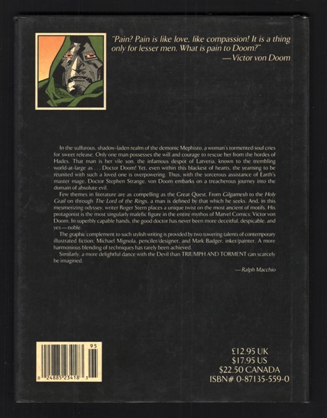 Doctor Strange and Doctor Doom: Triumph and Torment HC 