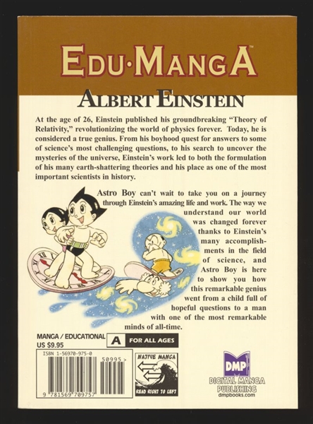 Edu-Manga: Einstein SC NM  DMP Comic Book