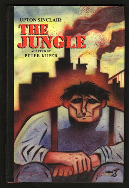 The Jungle HC NM 1991 NBM Upton Sinclair Peter Kuper Comic Book