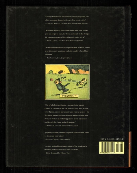 Krazy Kat: The Comic Art of George Harriman HC NM  Abradale Comic Book