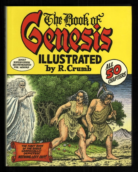 The Book of Genesis Illustrated HC NM  Norton R. Crumb Comic Book