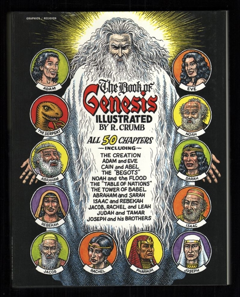 The Book of Genesis Illustrated HC NM  Norton R. Crumb Comic Book