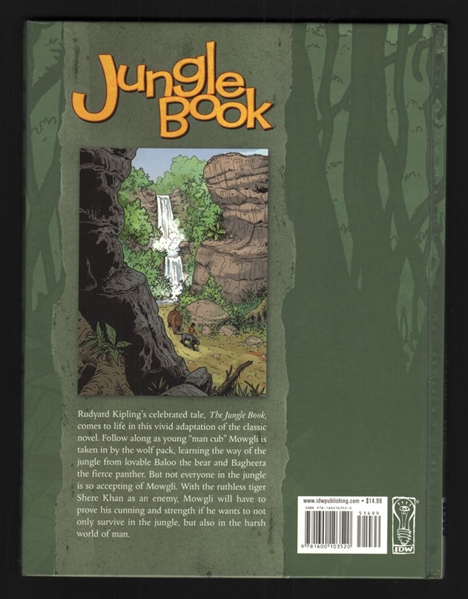 Jungle Book HC NM 2009 IDW Tieko Comic Book