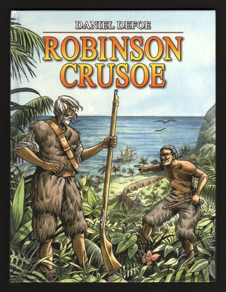 Robinson Crusoe (IDW) HC NM 2009 IDW Jean-Christophe Vergne Comic Book