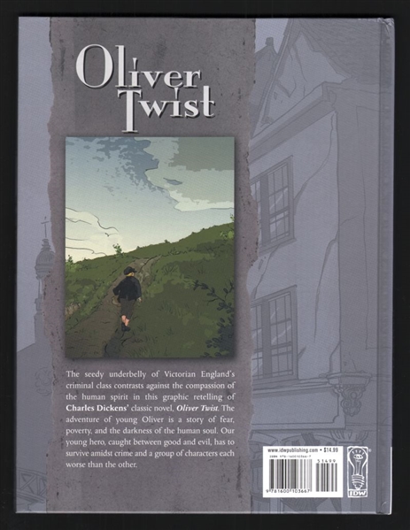 Oliver Twist HC NM 2009 IDW Philippe Chanoinat Comic Book