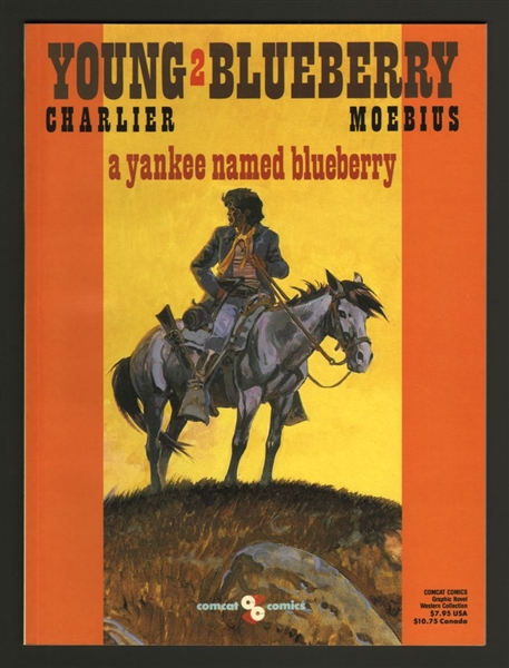 Young Blueberry #2 NM 1990 Comcat Moebius Comic Book