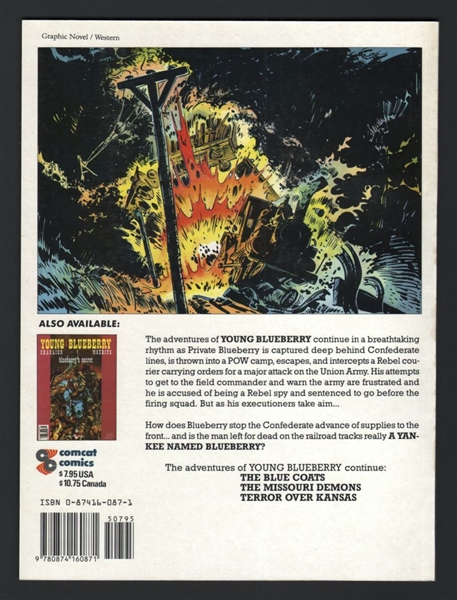 Young Blueberry #2 NM 1990 Comcat Moebius Comic Book