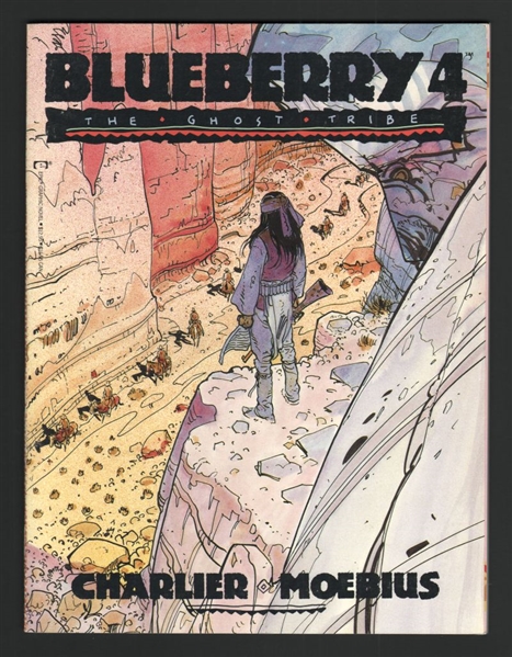 Blueberry V4: Ghost Tribe SC NM 1990 Epic Moebius Comic Book