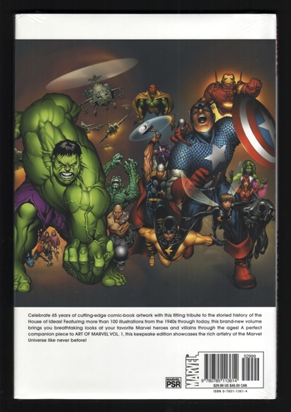 The Art of Marvel V2 HC NM 2004 Marvel Comic Book