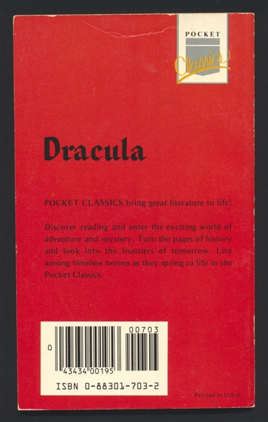 Pocket Classics #4 FN 1984 Academic Industries Dracula Comic Book